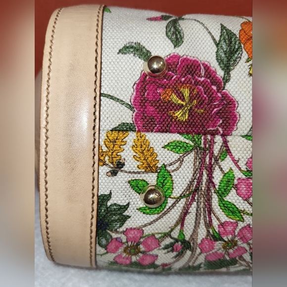 Gucci Bamboo Leather Flora - Picture 5 of 9